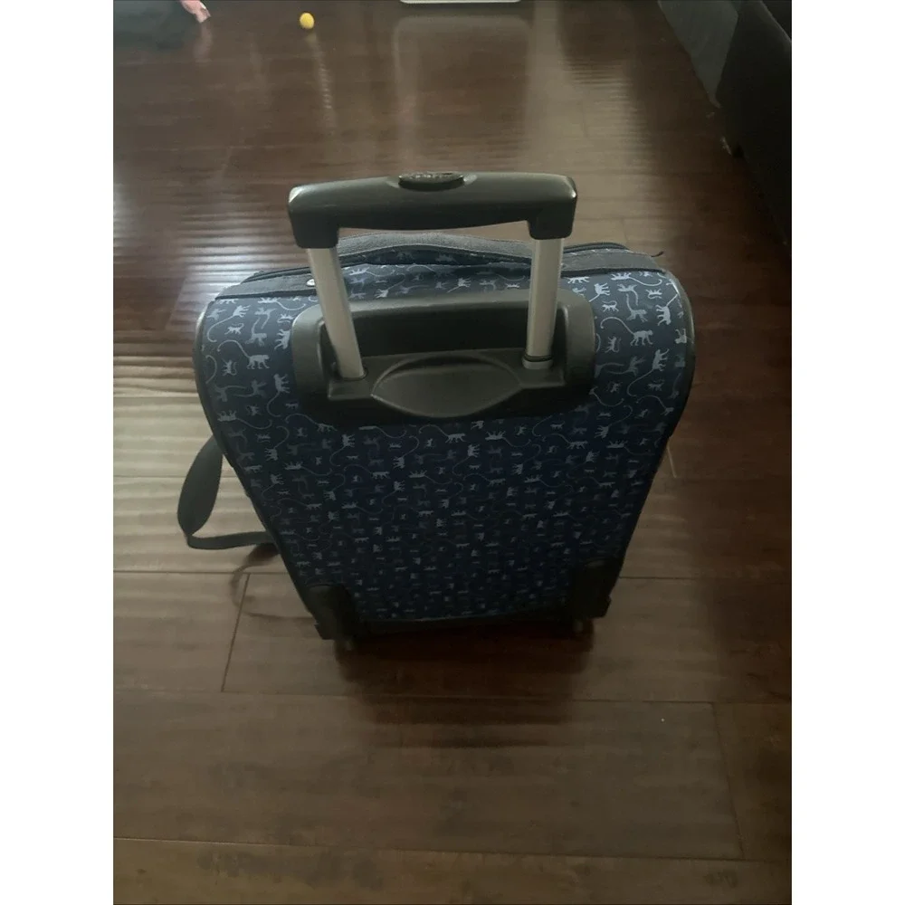 KIPLING Teagan Wheeled Duffle Turquoise Blue  Travel Suitcase